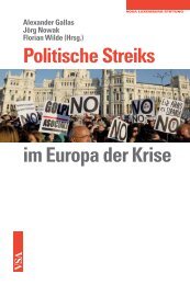 Politische Streiks im Europa der Krise - Rosa Luxemburg Stiftung