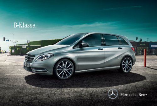 Das Prospekt der B-Klasse (W246) von Mercedes-Benz.