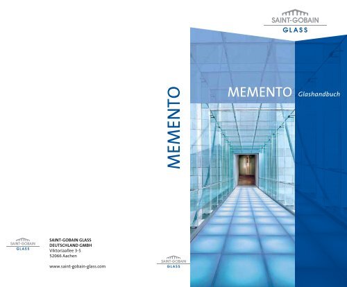 Download Glashandbuch Memento (ca 6.1MB) - delta glas zürich