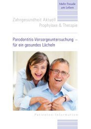 Paradontitis - Dr. Staber & Kollegen GmbH