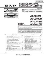 VC-G20SM VC-G200SM VC-G201SM VC-G401SM - Cenatel