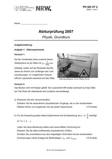 Klausur 2 - Leibniz-Gymnasium-Essen