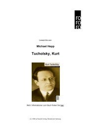 Tucholsky, Kurt