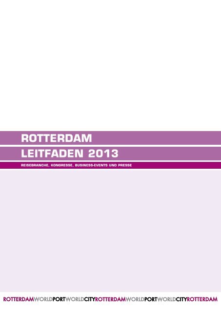 Rotterdam Manual herunterladen - in Rotterdam - Rotterdam.info