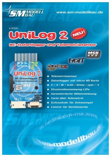 SM Anleitung UniLog 2 v1.05 - RC-Toy