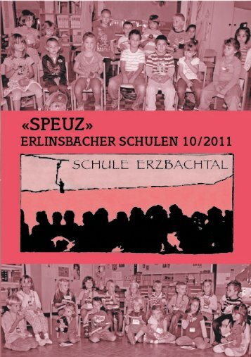 Erlinsbacher Schulblatt - Schnitz & Schwatz