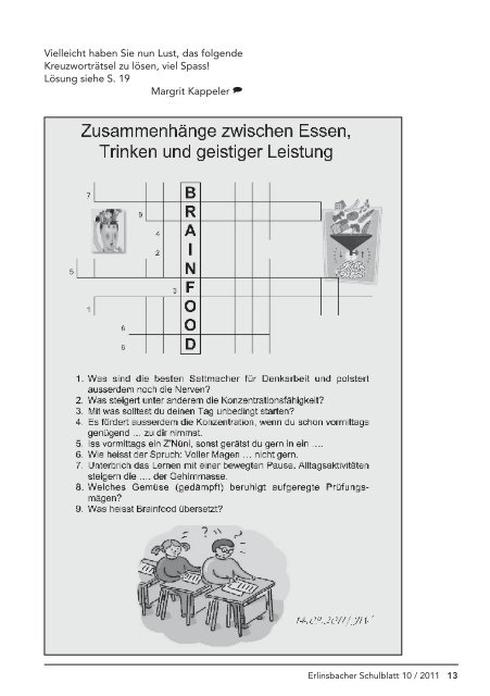 Erlinsbacher Schulblatt - Schnitz & Schwatz