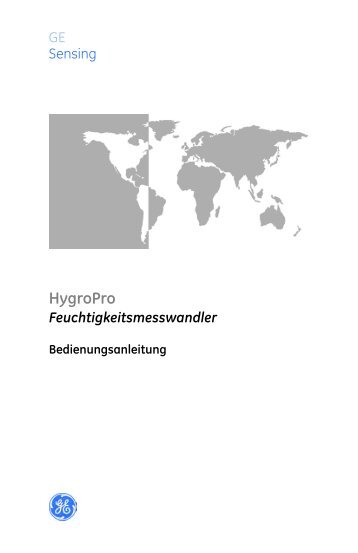 HygroPro Feuchtigkeitsmesswandler