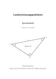 Landvermessungspraktikum – Klasse 10 - Hostorama