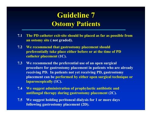 Peritonitis Management in Children on PD Peritonitis Management ...