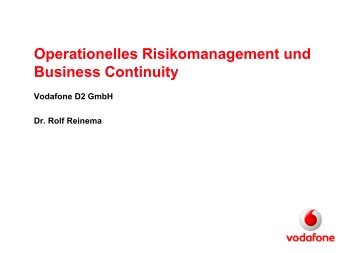 Operationelles Risikomanagement und Business Continuity - Sap ...