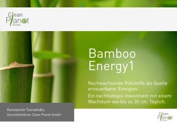 Bamboo Energy 1 - MMM-Messe