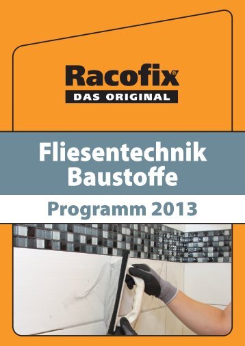 Fugenmassen - Racofix Bauchemie