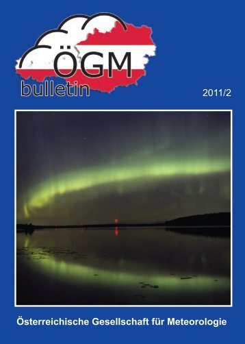 Österreichische Gesellschaft für Meteorologie 2011/2