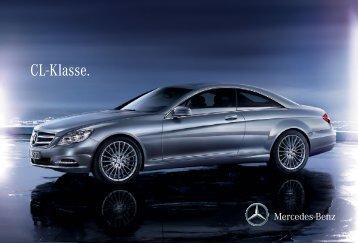 Das Prospekt der CL-Klasse (C216) vom Mercedes-Benz.