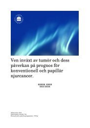 Ven inväxt av tumör och dess påverkan på prognos för konventionell ...