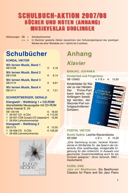 pdf (4347 kB) - Willkommen bei Doblinger-Musikverlag