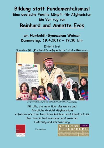 Flyer zum Vortrag „Bild… - Humboldt-Gymnasium