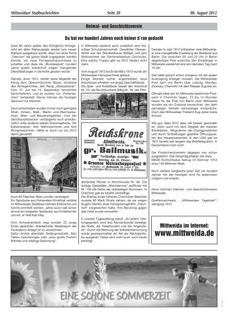 Amtsblatt - Mittweida
