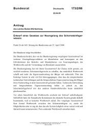 Bundesrat 173/2/08 Antrag - Umwelt-online