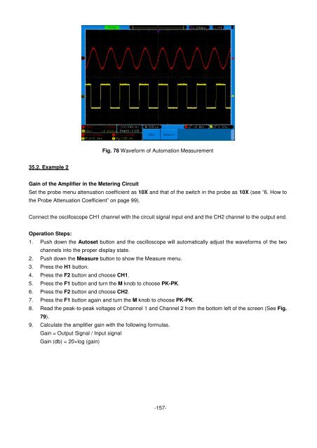 Bedienungsanleitung / Operation manual 30 MHz Digital ...