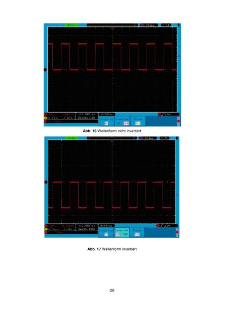 Bedienungsanleitung / Operation manual 30 MHz Digital ...