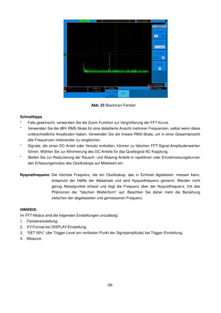 Bedienungsanleitung / Operation manual 30 MHz Digital ...