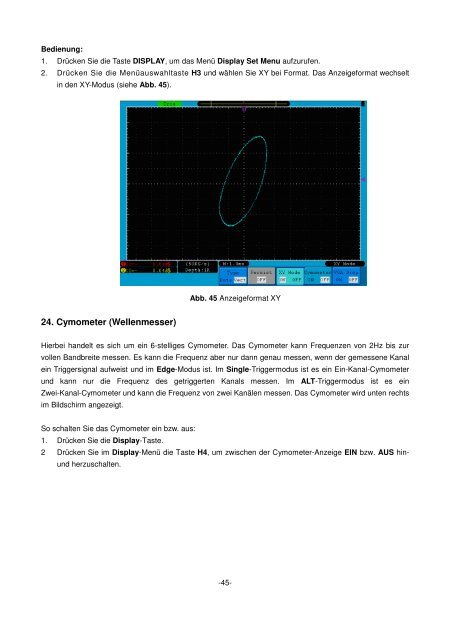 Bedienungsanleitung / Operation manual 30 MHz Digital ...