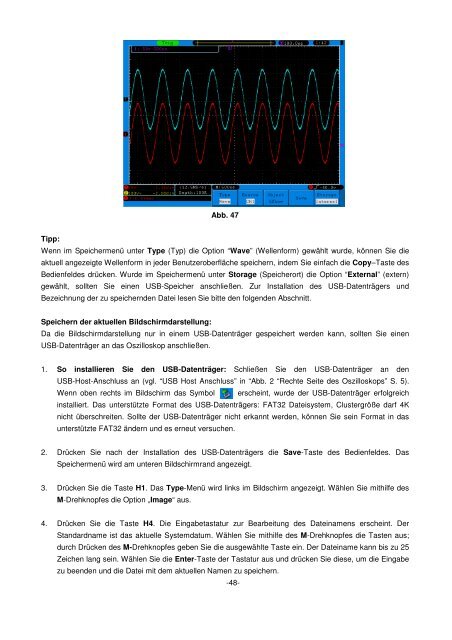 Bedienungsanleitung / Operation manual 30 MHz Digital ...
