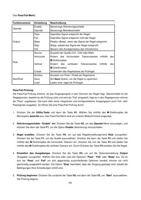 Bedienungsanleitung / Operation manual 30 MHz Digital ...