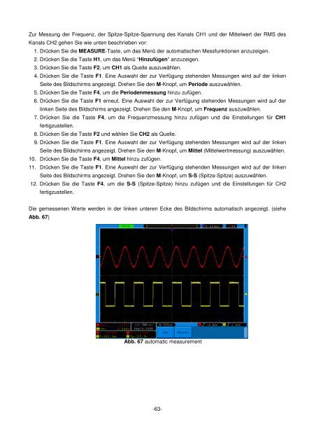 Bedienungsanleitung / Operation manual 30 MHz Digital ...