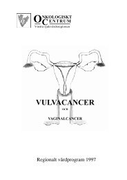 Vulvacancer och vaginalcancer