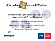 Bewertung des Projekts