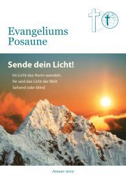 Sende dein Licht! - Evangeliums Posaune