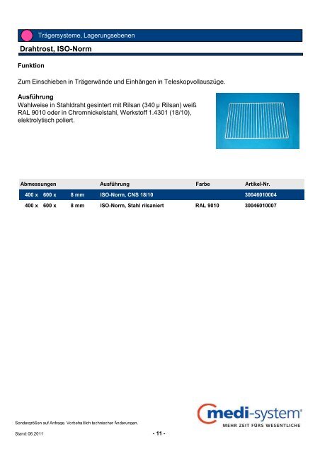 Produktkatalog - Medi-System GmbH