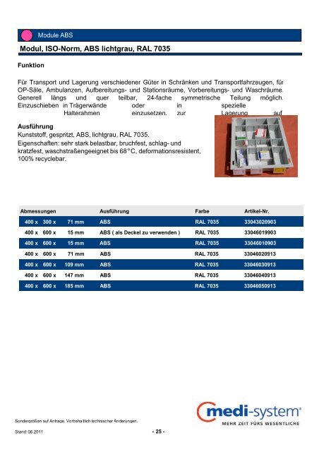 Produktkatalog - Medi-System GmbH