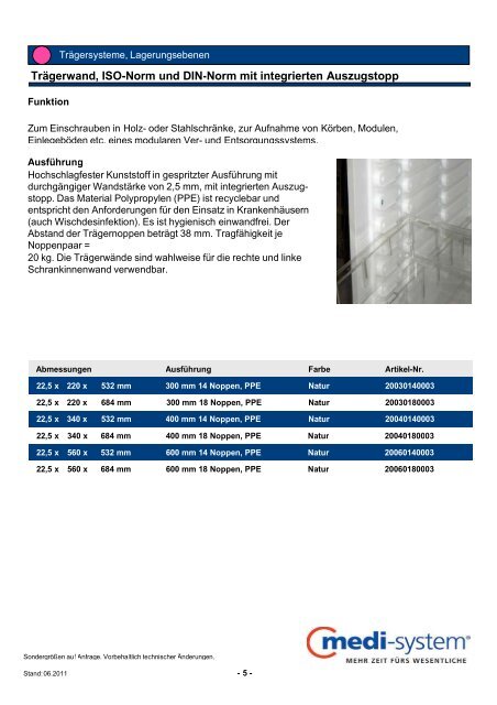 Produktkatalog - Medi-System GmbH