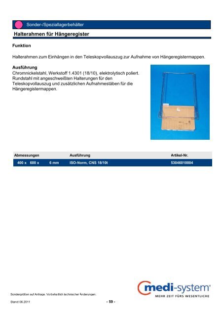 Produktkatalog - Medi-System GmbH