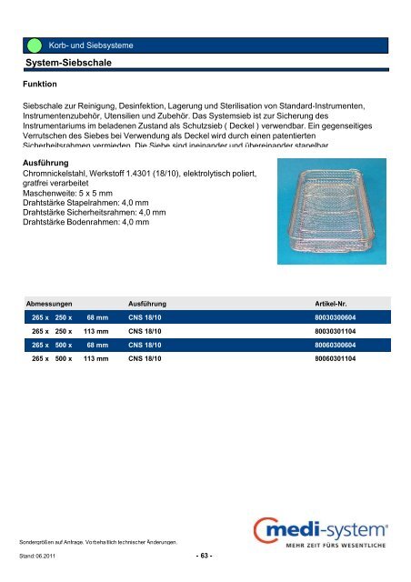 Produktkatalog - Medi-System GmbH