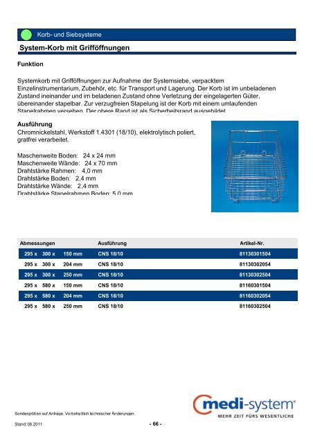 Produktkatalog - Medi-System GmbH