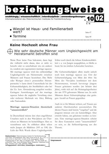 Volltext PDF - Österreichisches Institut für Familienforschung (ÖIF)