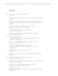 Werkliste bis 2012 - Beat Egli Architekt