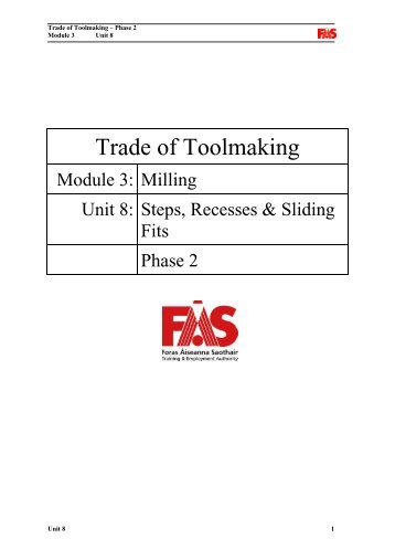 Trade of Toolmaking - eCollege