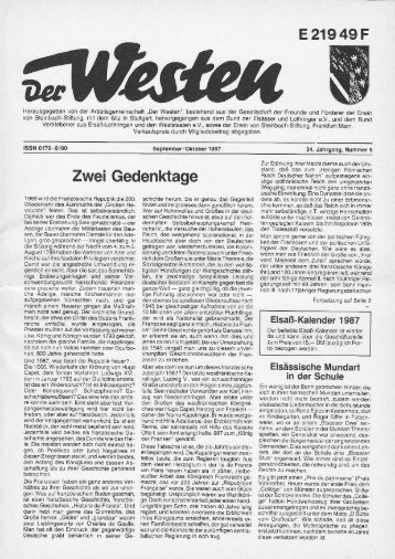 09-10 - Die Gesellschaft - Elsaß und Lothringen