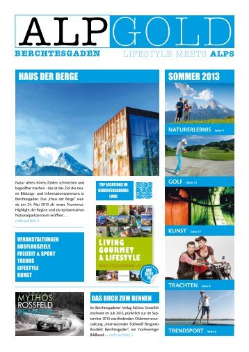 ALPGOLD | LIFESTYLE MEETS ALPS 01/2013