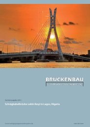 Sonderausgabe Brückenbau 2013 - Zeitschrift Brueckenbau