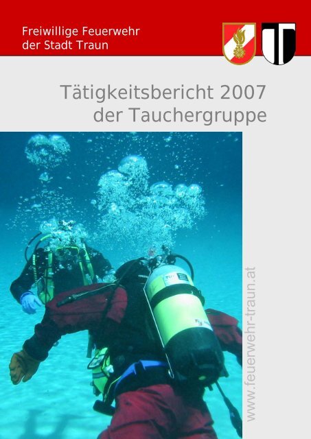 Tätigkeitsbericht 2007 - Freiwillige Feuerwehr der Stadt Traun