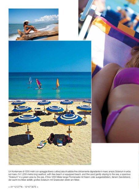 brochure - Villaggio camping Baia Domizia