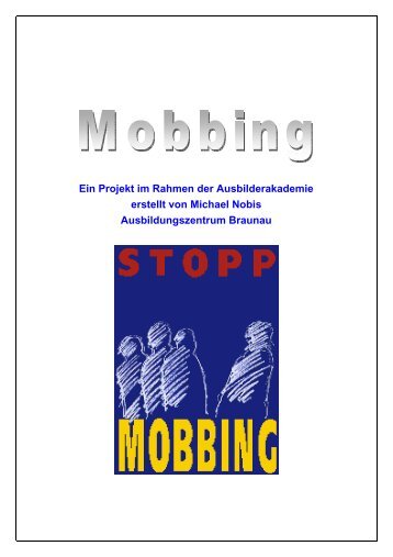 Mobbing unter Lehrlingen