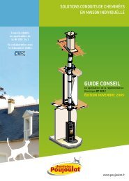 Dualis Condensation - Conduit Pour Chaudières Gaz/fioul - Poujoulat